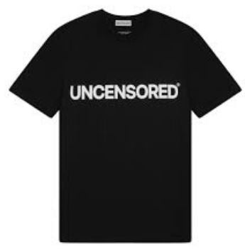 Piers Morgan Uncensored Short Sleeve T-shirt in Black