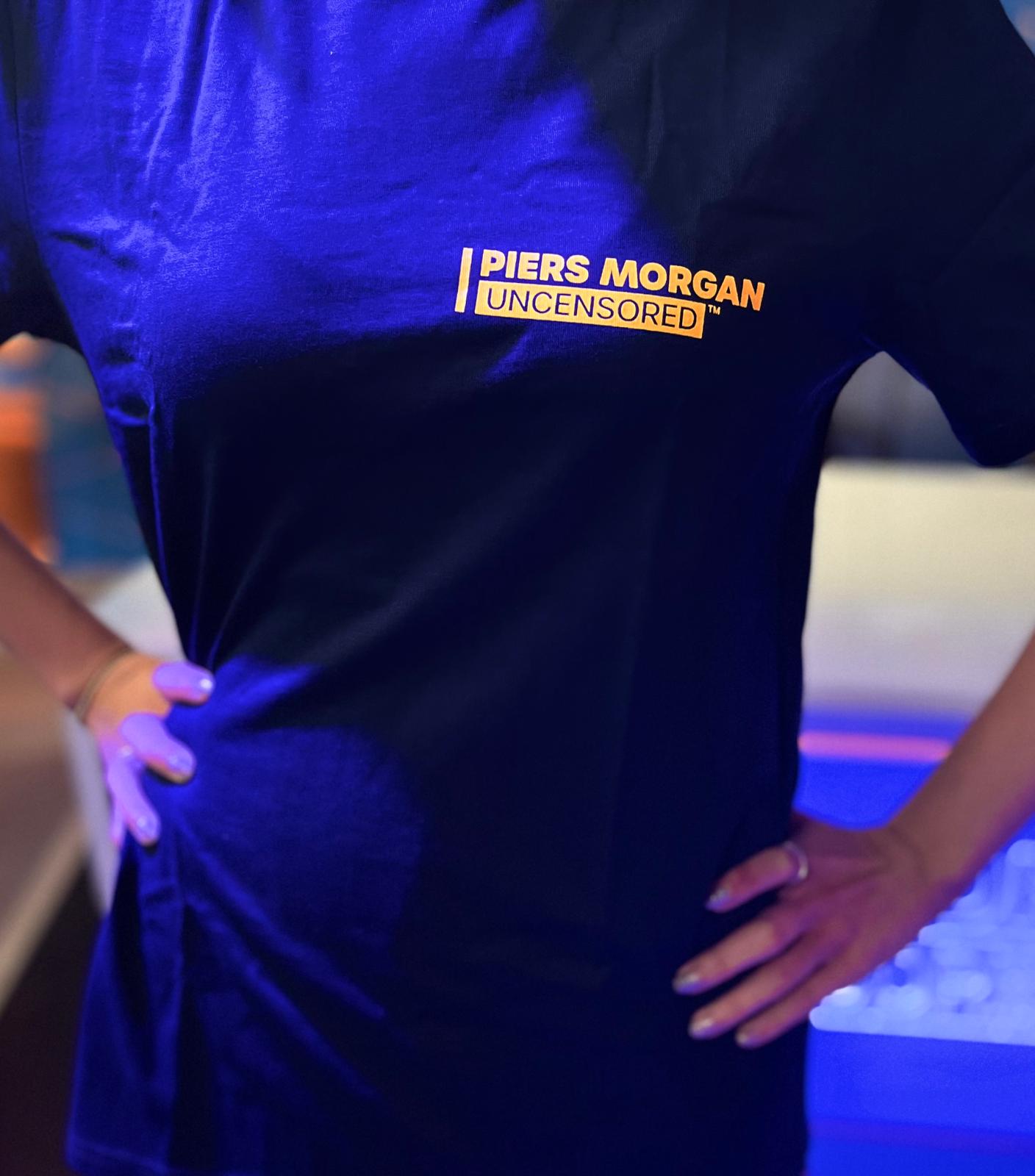 Piers Morgan Uncensored – Navy & Yellow T-Shirt